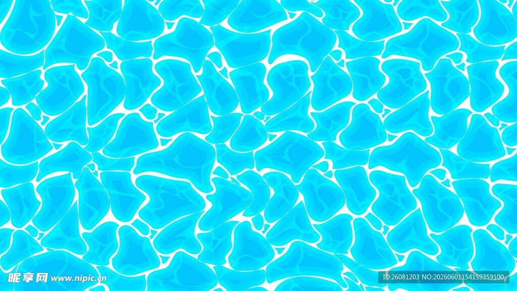 蓝色水纹背景