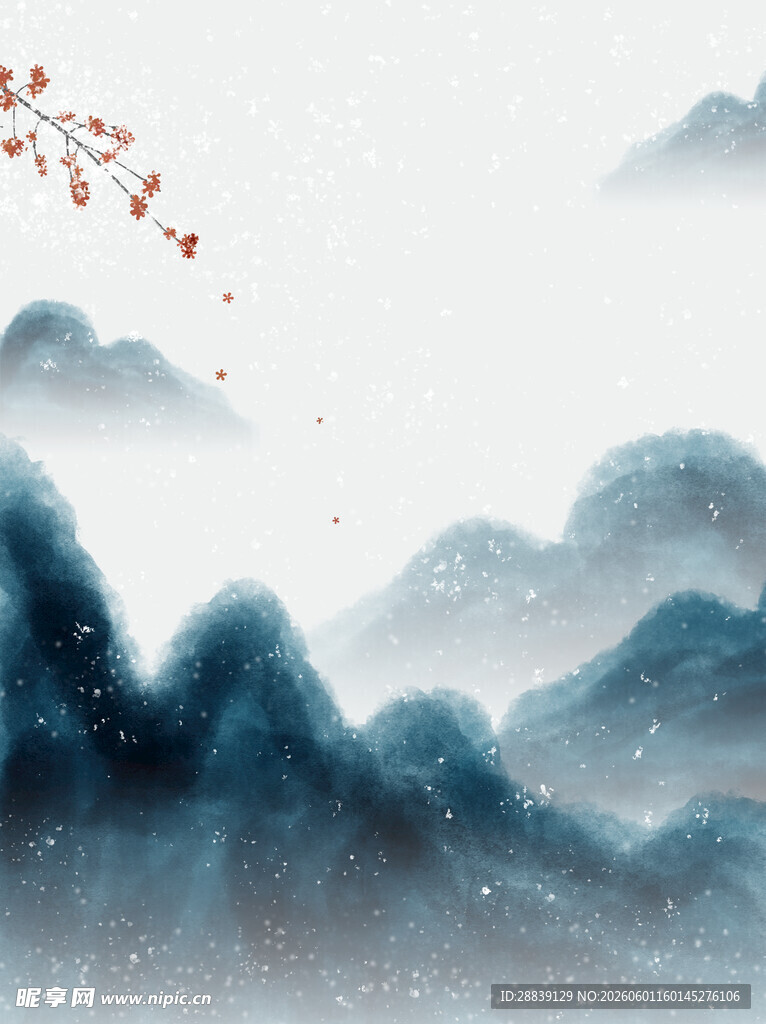 水墨山水 