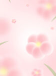 粉色梦幻花朵背景图