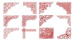 中式角纹素材