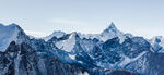 壮丽雪山景观