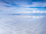 梦幻盐湖天空之镜美景