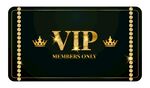 黑色VIP会员卡