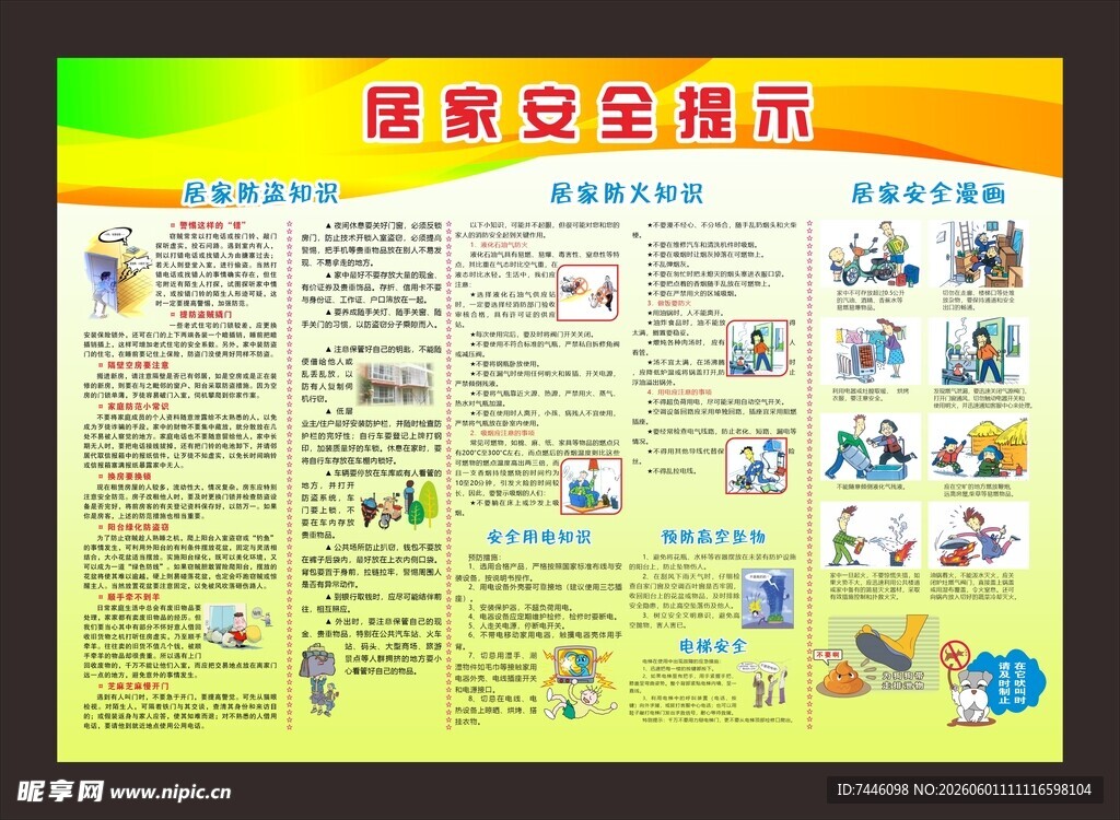 居家安全提示