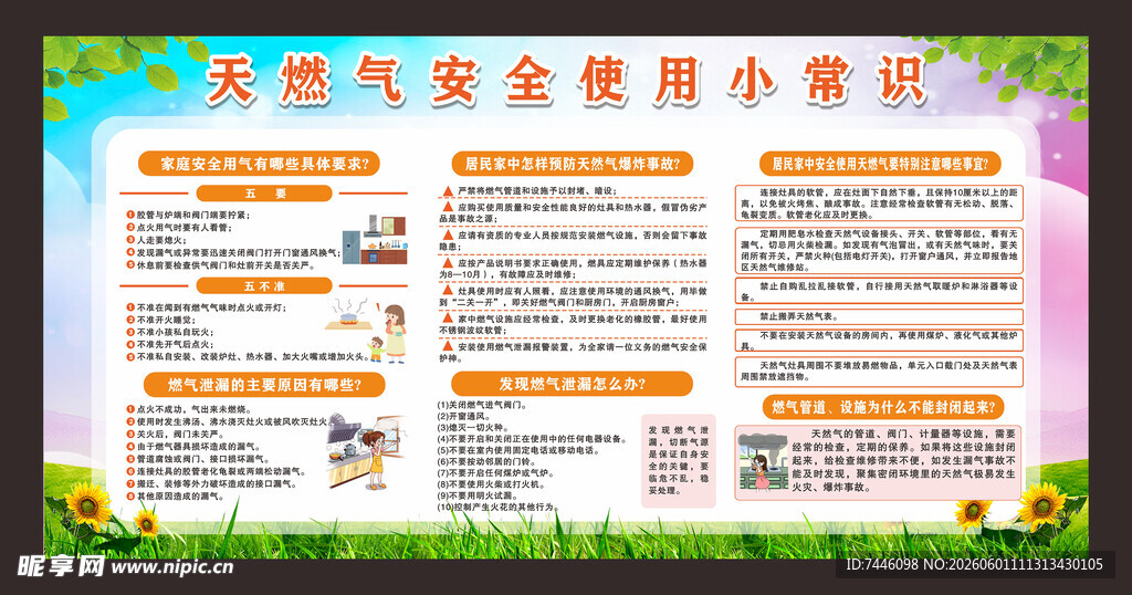 天燃气安全使用小常识