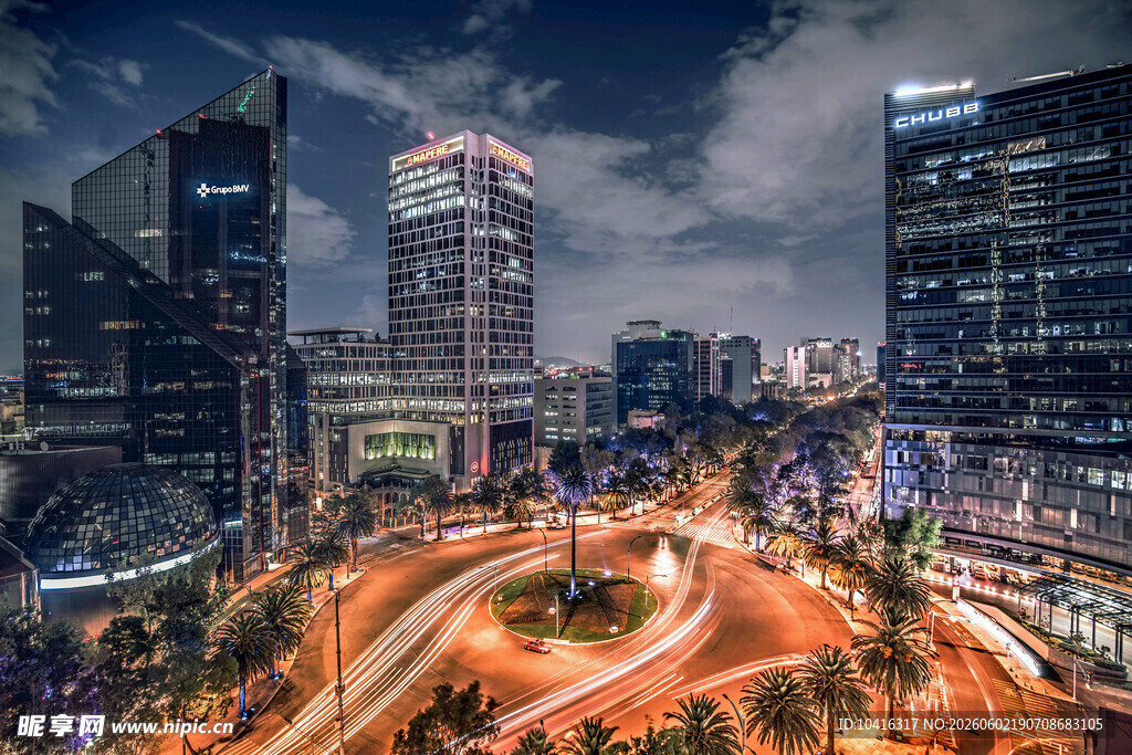 墨西哥城夜景