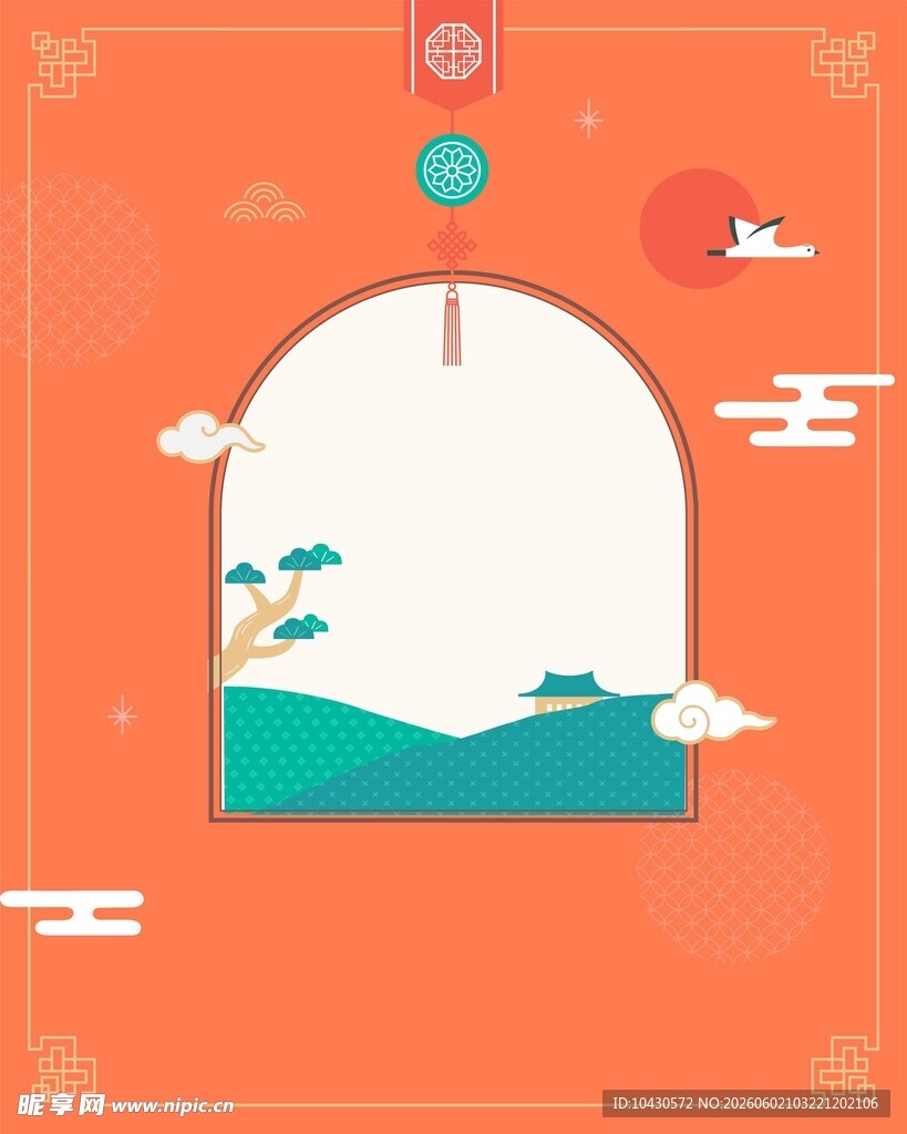 国风古风边框