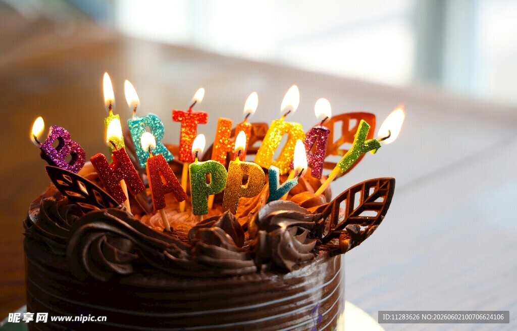 巧克力生日蛋
