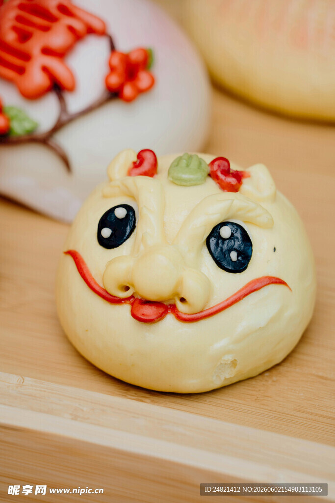 可爱卡通面点