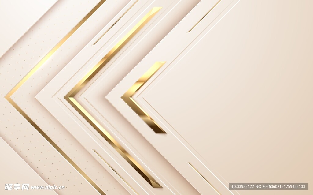 金边箭头背景