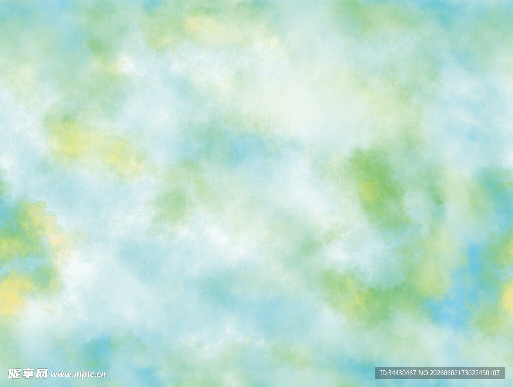 梦幻渐变蓝绿抽象纹理背景
