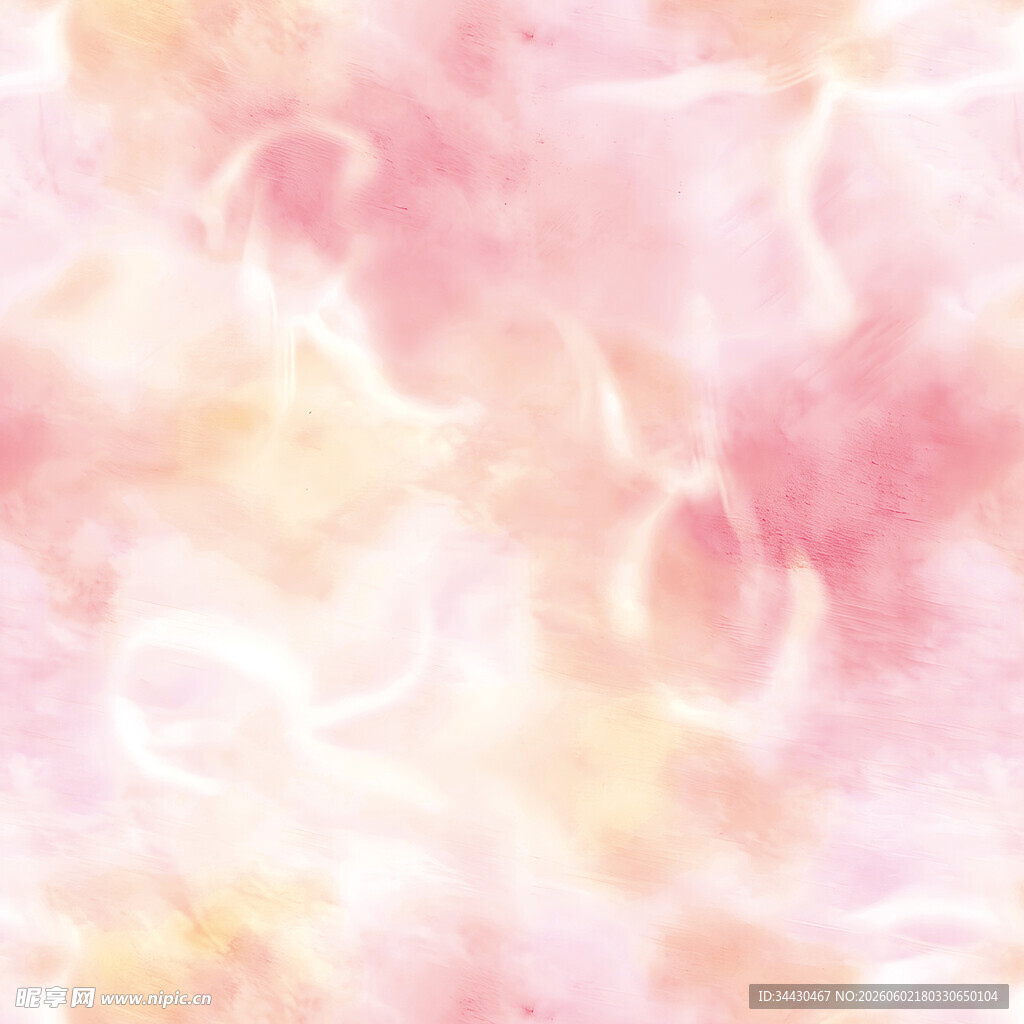 梦幻粉色水彩纹理背景