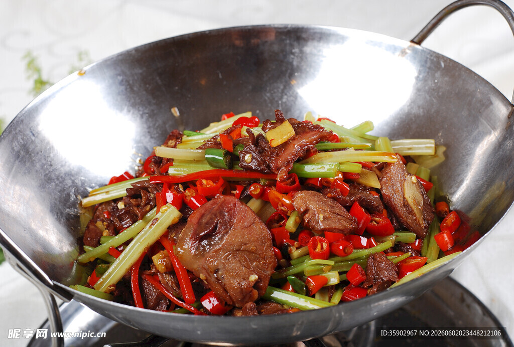 香辣炒牛肉