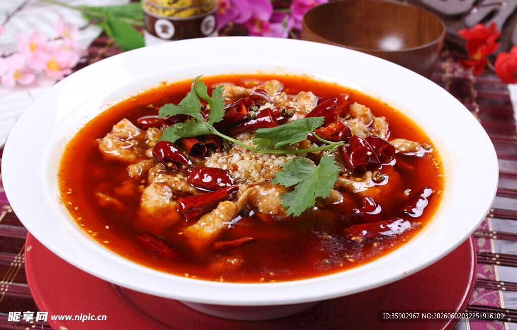 水煮肉片高清图片