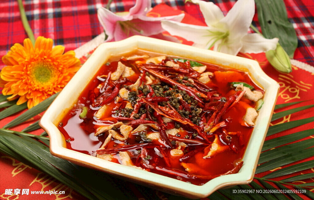 水煮肉片高清图片