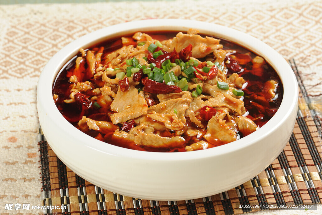 水煮肉片高清图片