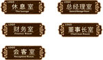 办公室门牌