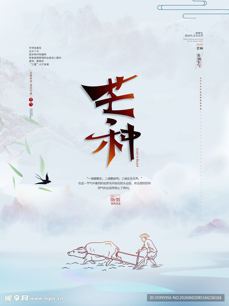芒种海报