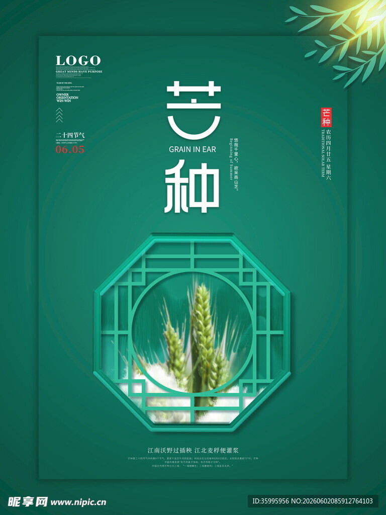芒种海报