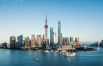 上海外滩壮丽城市天际线