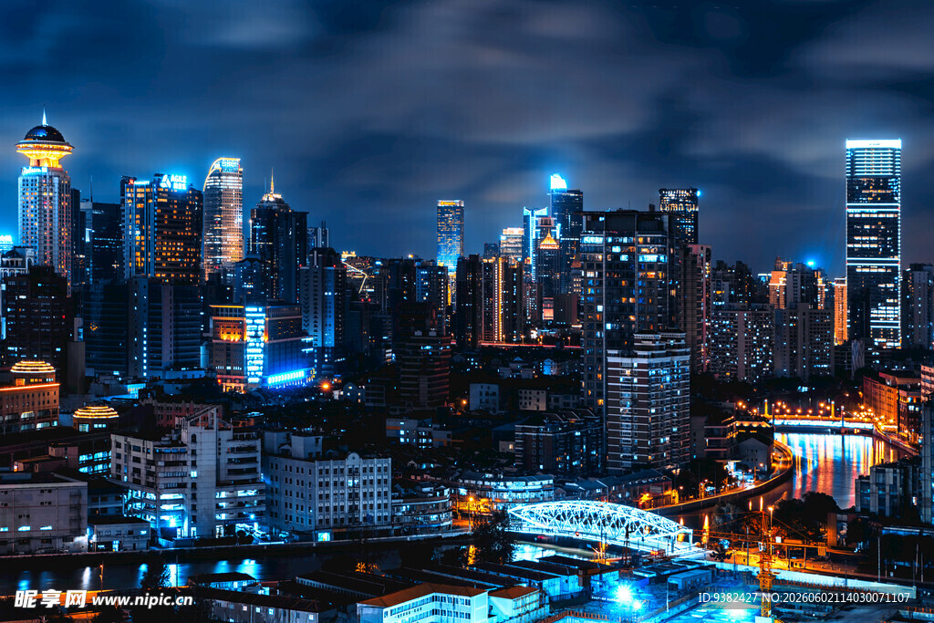 璀璨都市夜景