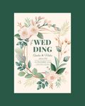 花卉婚礼请柬