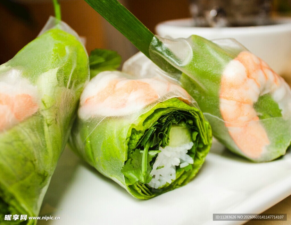 鲜虾蔬菜春卷
