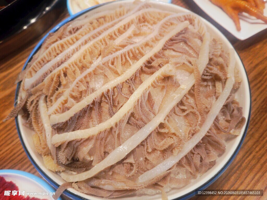 盘装鲜嫩千层肚