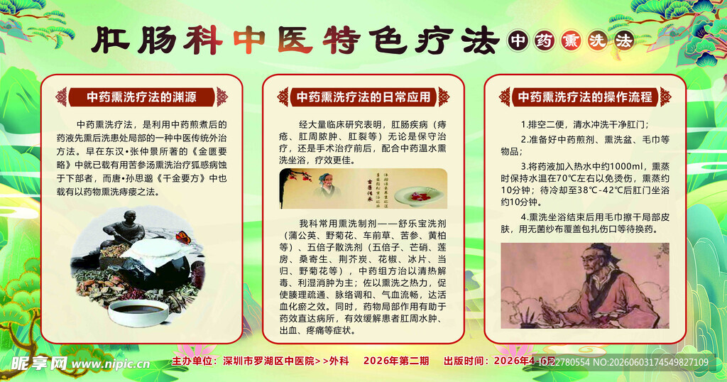 中医宣传栏