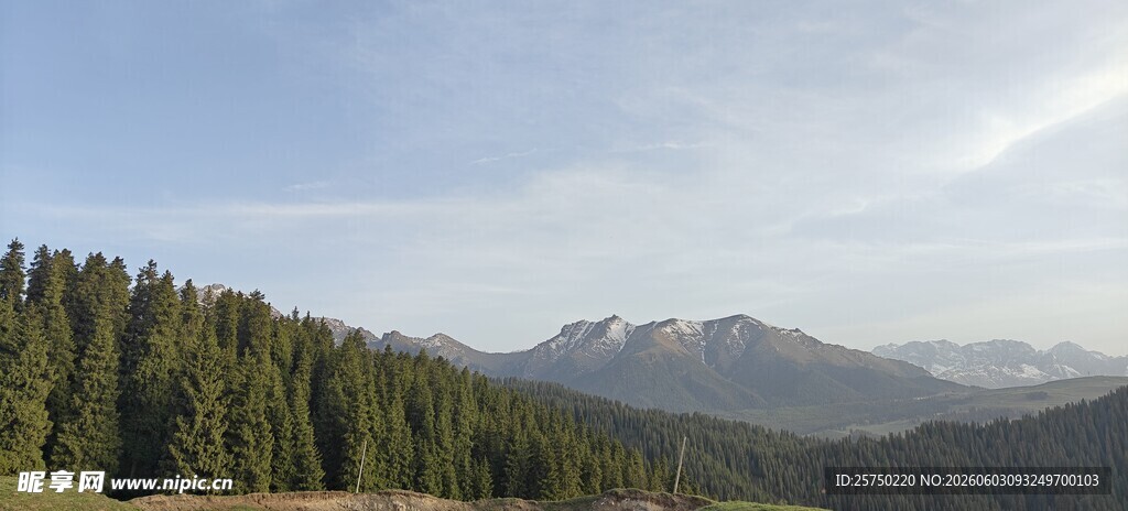 山林远景 自然风光如画