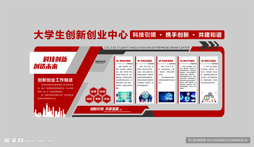 大学生创新创业中心展示
