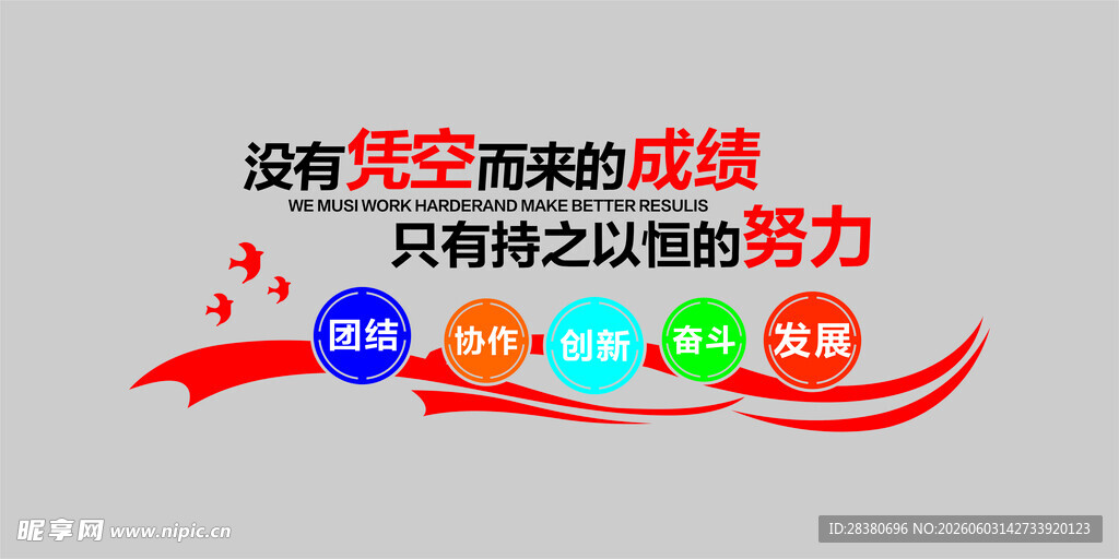 没有凭空而来的成绩