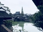 江南水乡古建筑风景图