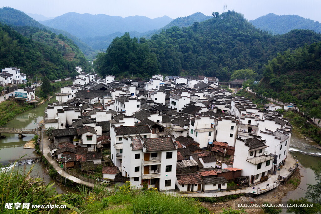 皖南古村落全景风采