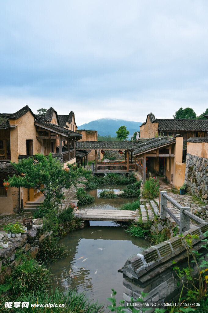 江南水乡古村落景致