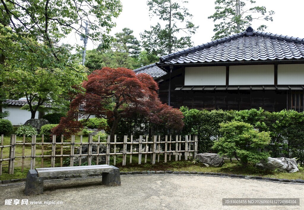 日式庭院景致