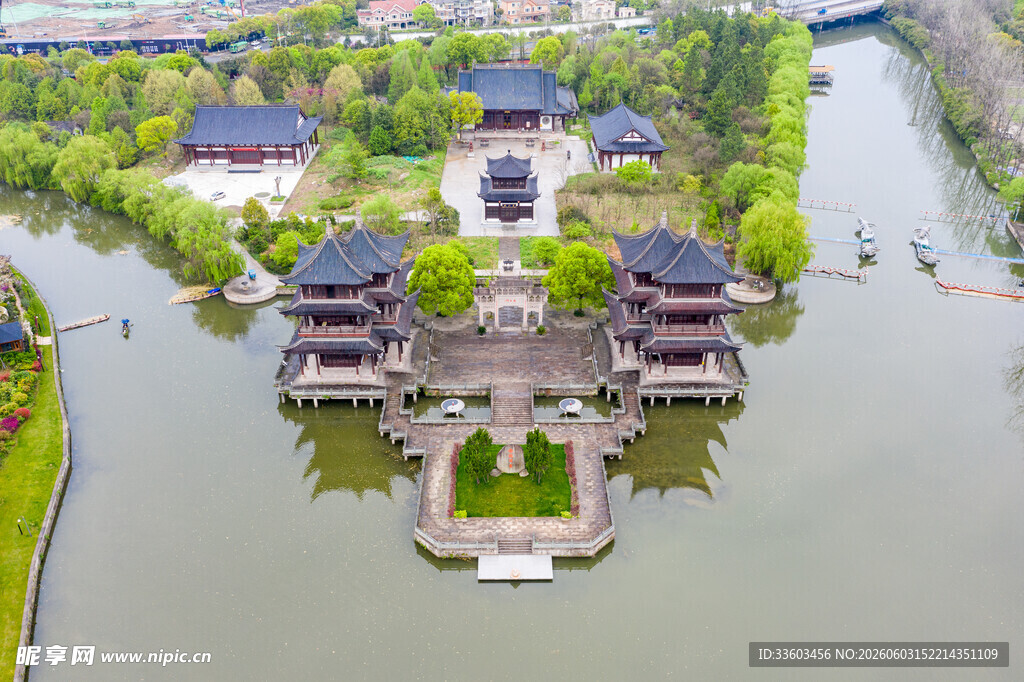 江南水乡古典园林景观