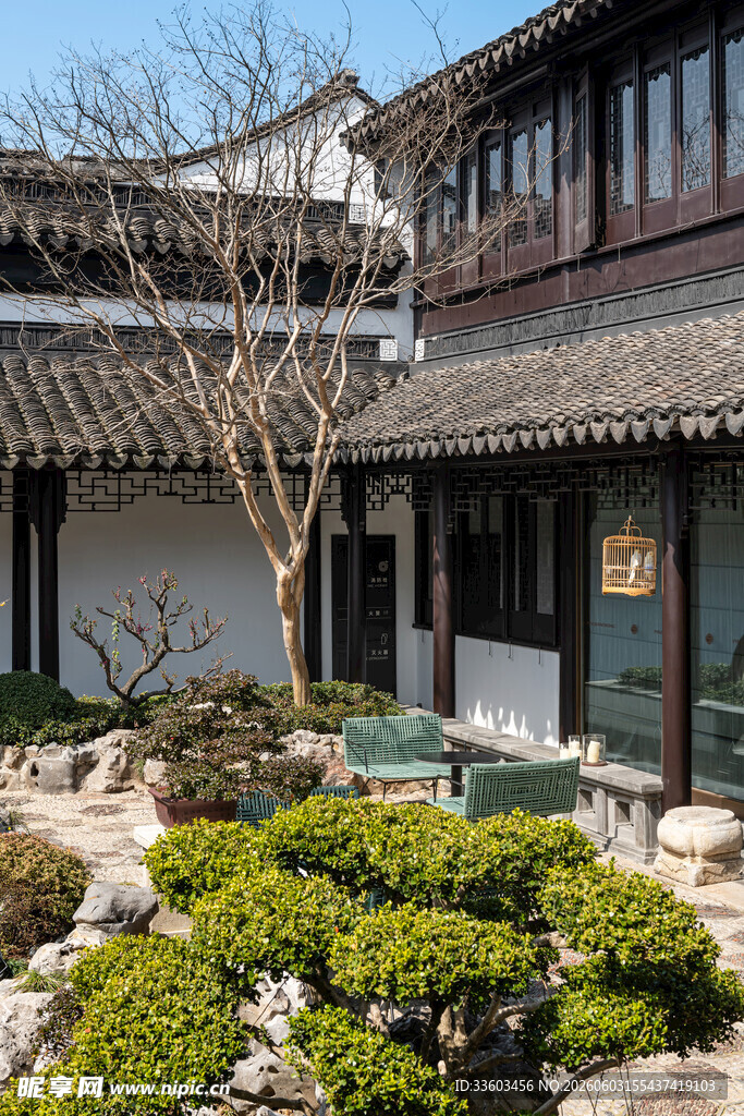 中式庭院景观