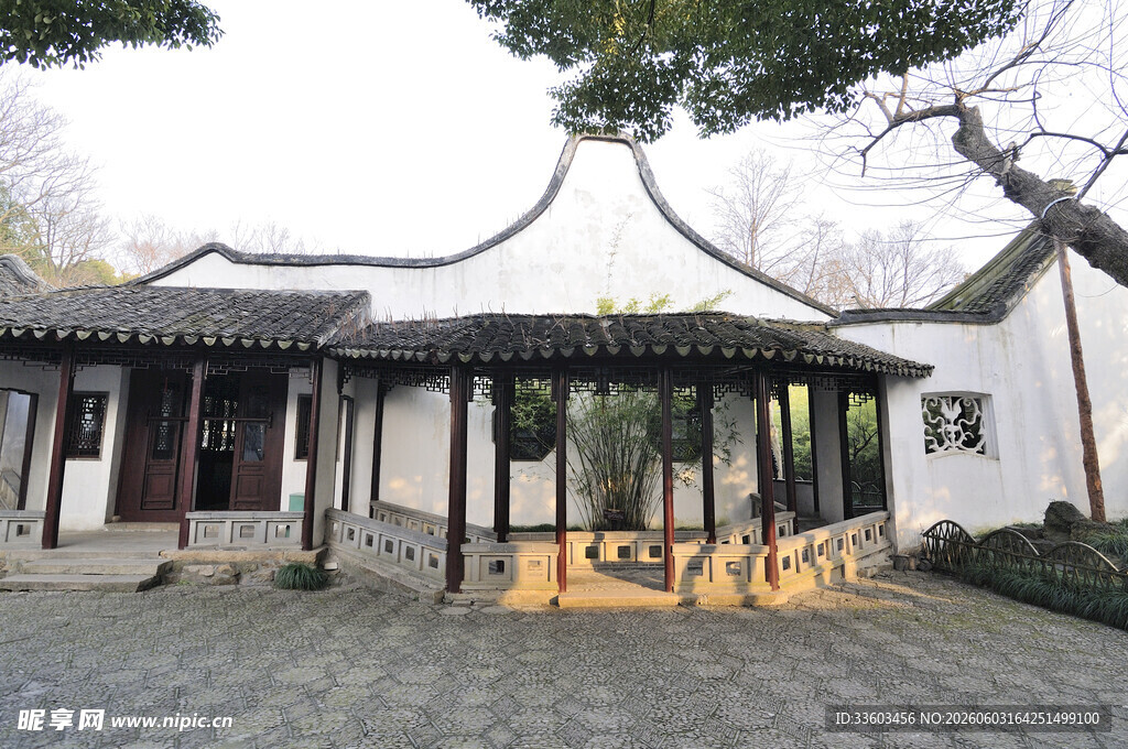 中式古典庭院建筑景观