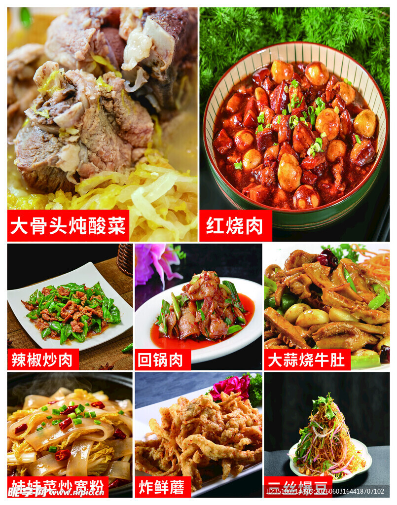 多样美味中式菜肴大赏