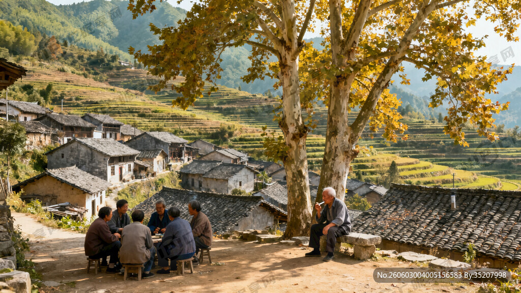 山村与人