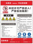 化粪池作业告知牌