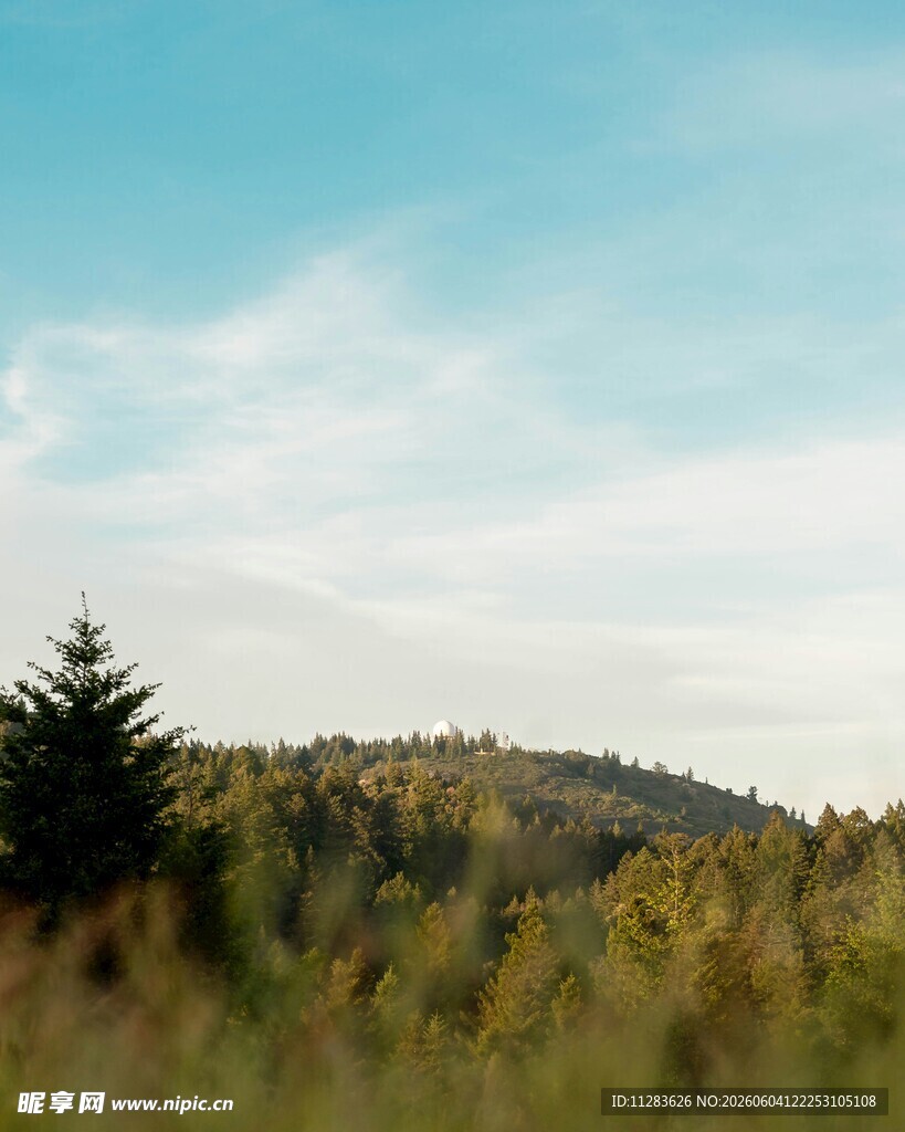 秋日山林美景