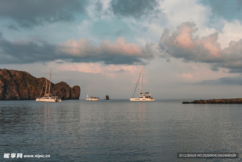 海上黄昏美景