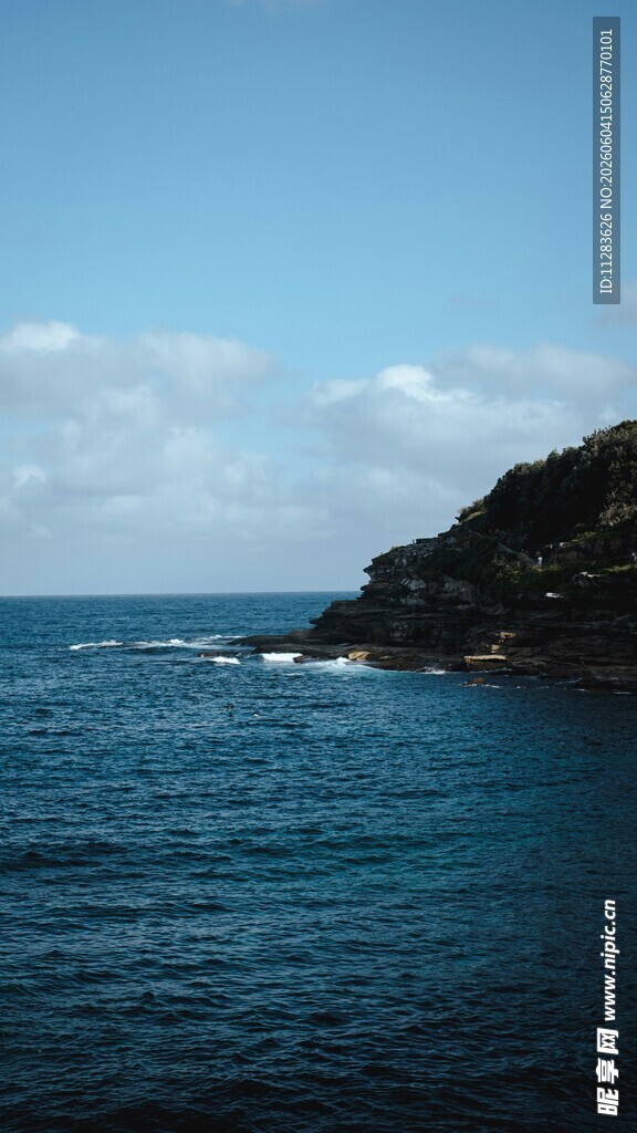 海边景致蔚蓝