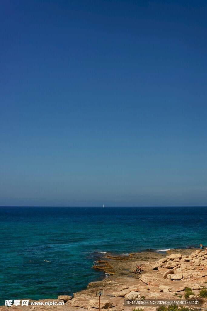 蔚蓝海岸风光