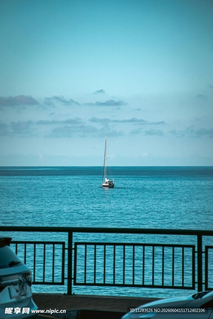 海景阳台远眺