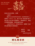 婚礼邀请函模板