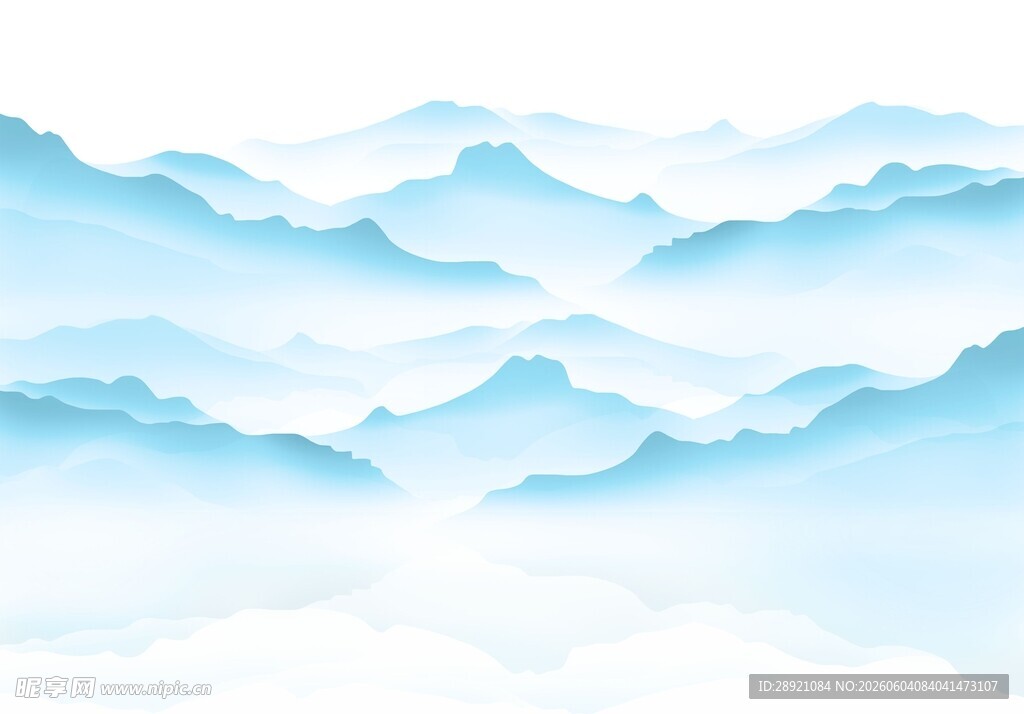 水墨山水画