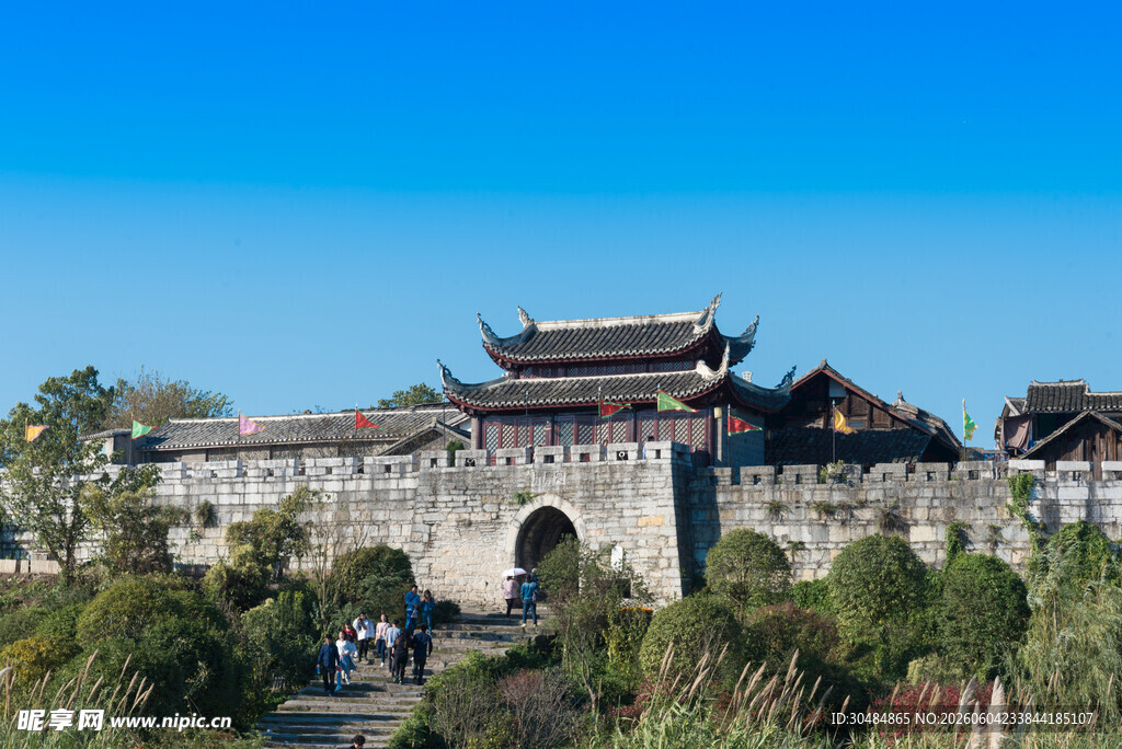 古城墙建筑景观